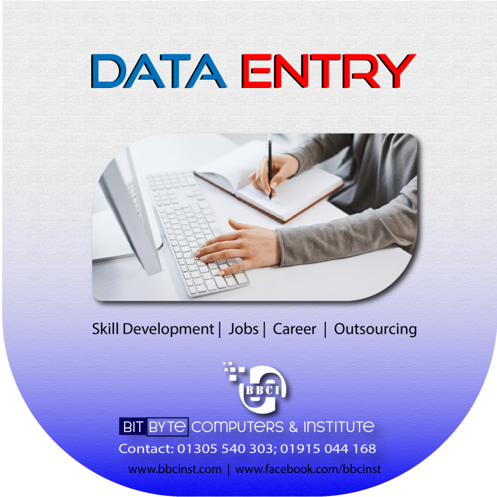 Bit Byte Data Entry Skills & Job